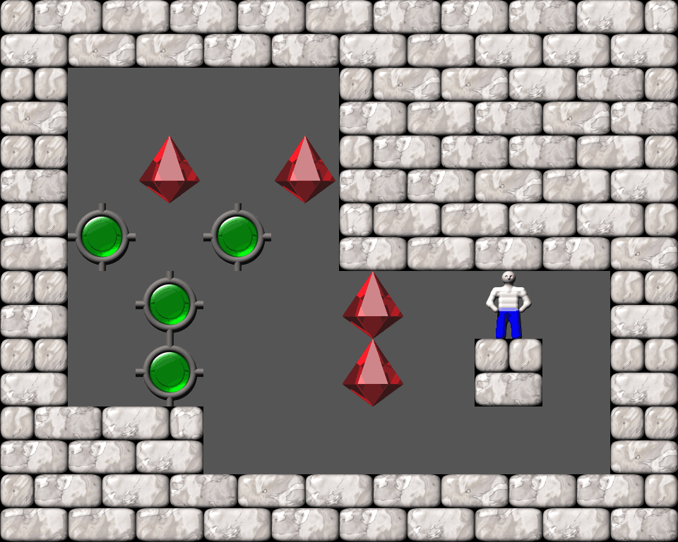 Сокобан More Bugs collections уровень 37